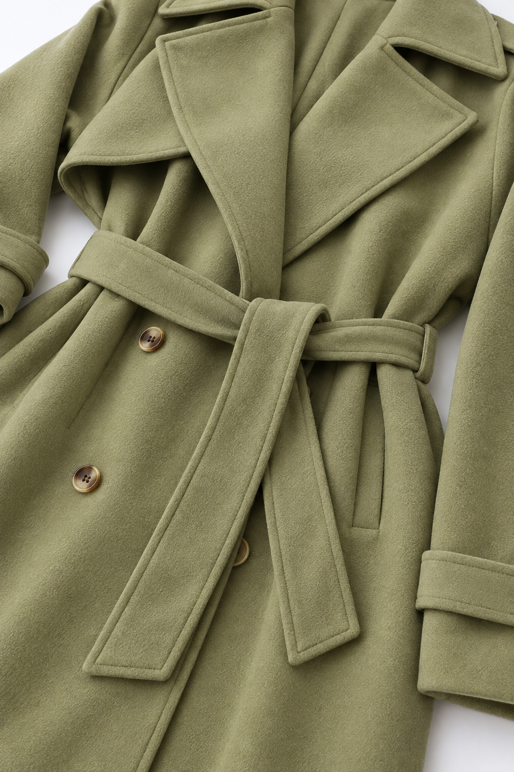 Zieyna Wool Long Coat