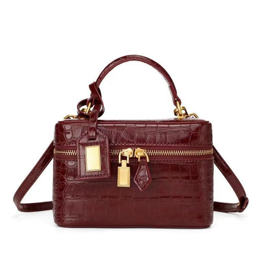 Kylie Textured Leather Handbag