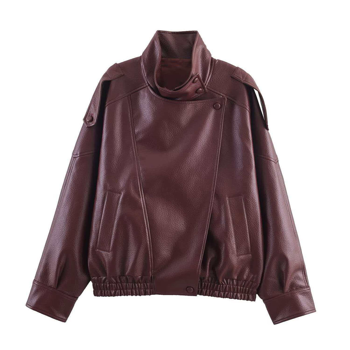 Lesly Faux Leather Jacket