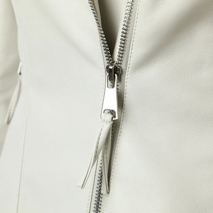 Tami Faux Leather Biker Jacket