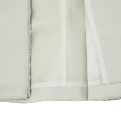 Tami Faux Leather Biker Jacket