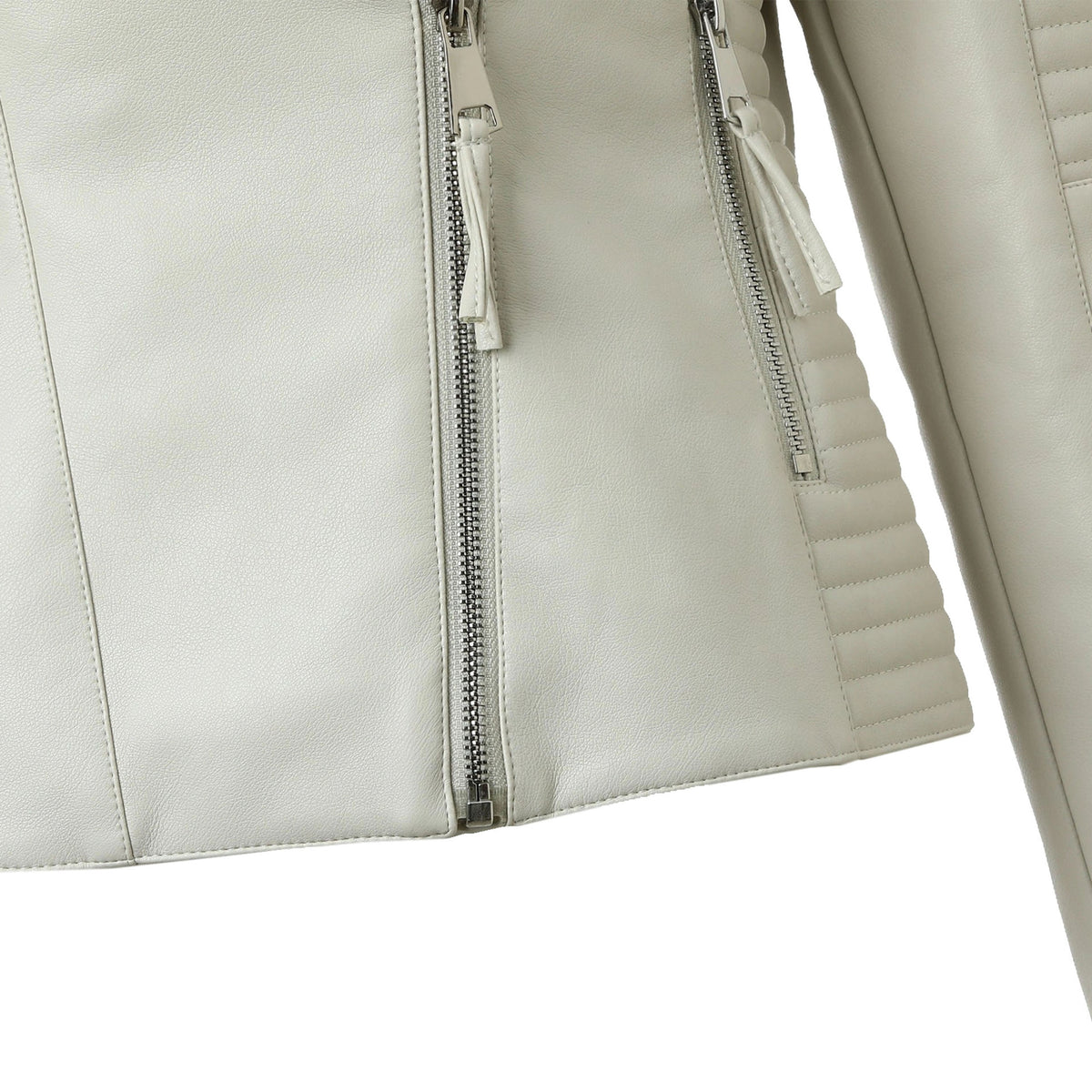 Tami Faux Leather Biker Jacket