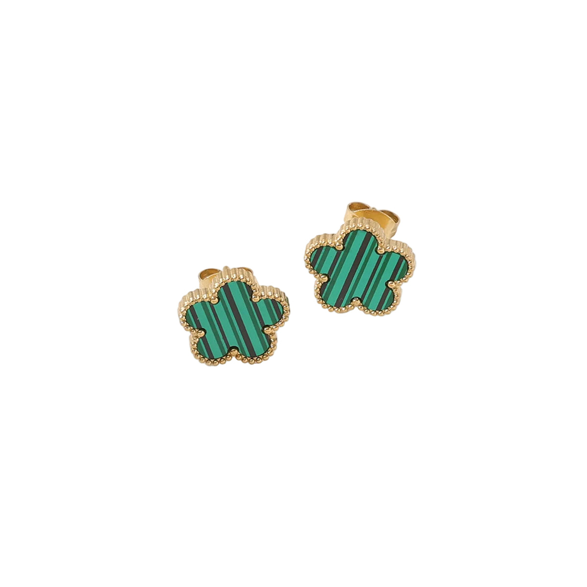 Clover Earrings, Bracelet, Necklace Set