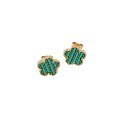 Clover Earrings, Bracelet, Necklace Set