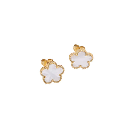 Clover Earrings, Bracelet, Necklace Set