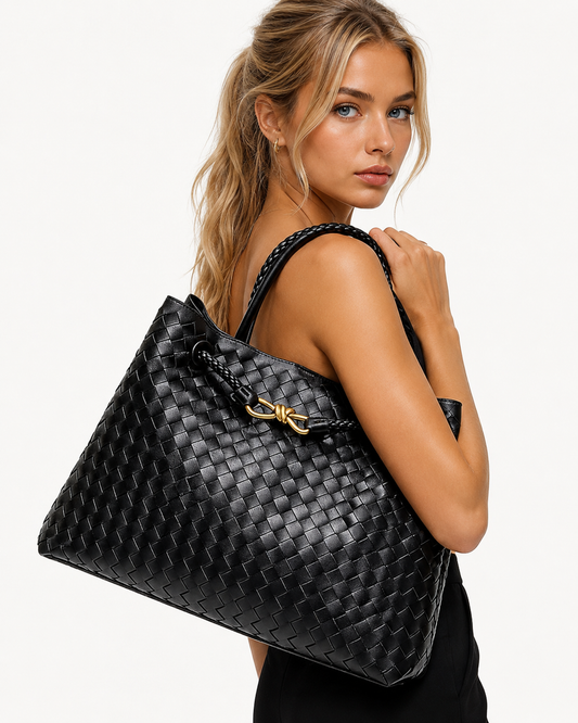 Rae Woven Handbag
