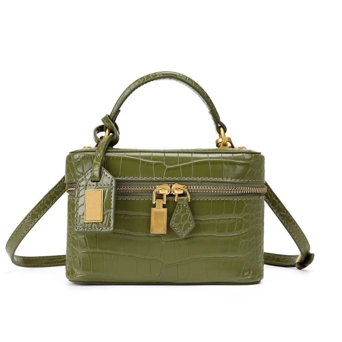Kylie Textured Leather Handbag