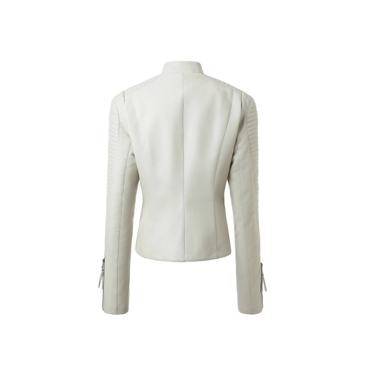 Tami Faux Leather Biker Jacket