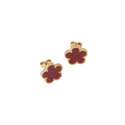 Clover Earrings, Bracelet, Necklace Set
