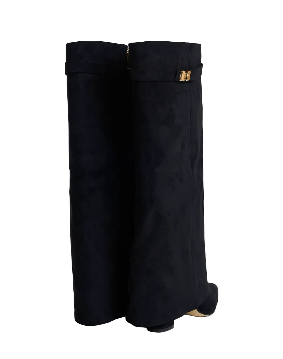Terry Suede Knee High Boots