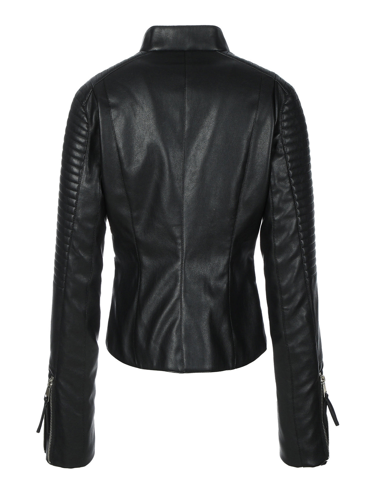 Tami Faux Leather Biker Jacket