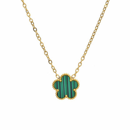 Clover Earrings, Bracelet, Necklace Set