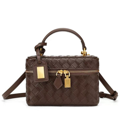Kylie Textured Leather Handbag