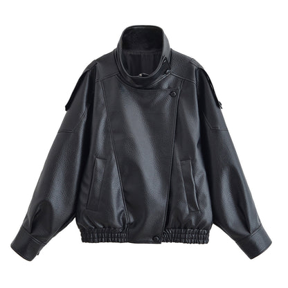 Lesly Faux Leather Jacket