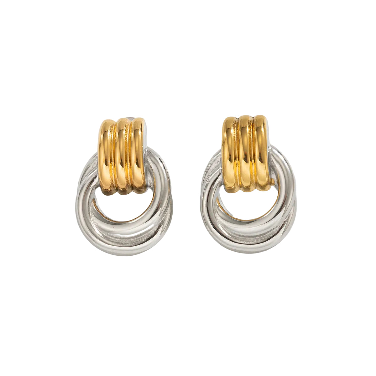 Lora Stainless Steel Earrings