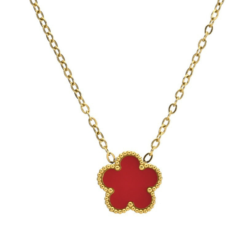 Clover Earrings, Bracelet, Necklace Set