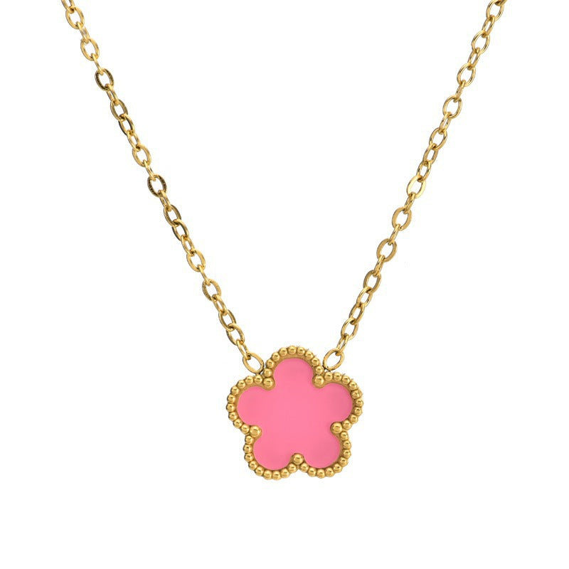 Clover Earrings, Bracelet, Necklace Set