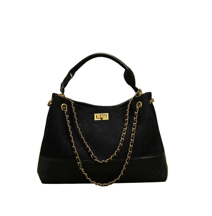Camille Suede Chain Bag