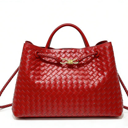 Rae Woven Handbag