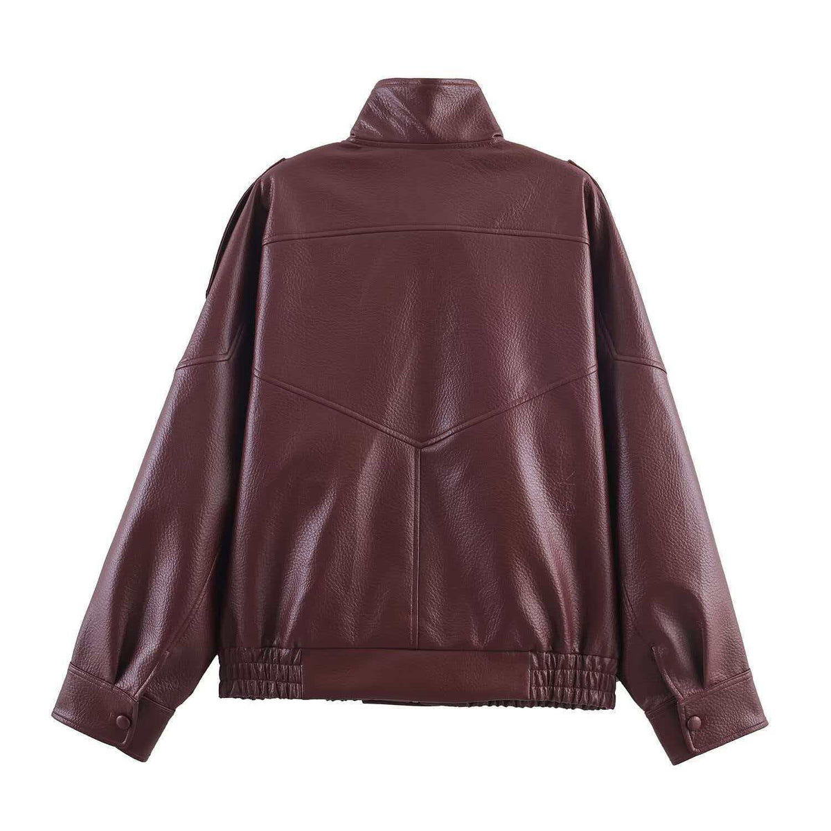 Lesly Faux Leather Jacket